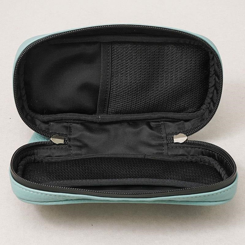 [Genuine_Japanese_Leather_Pouch_for_Guitar_and_Bass_Accessories]_Leather_Utility_Pouch___Oblong・AQUA_BLUE_04