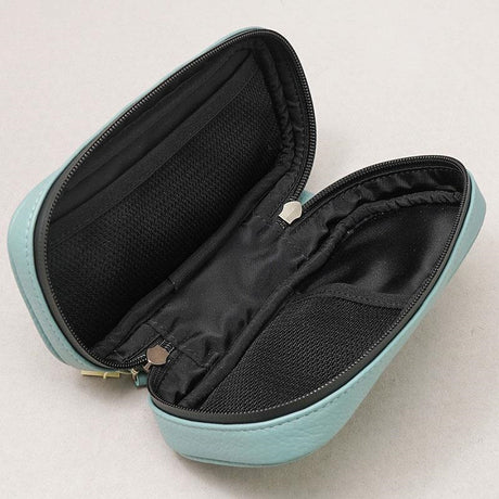 [Genuine_Japanese_Leather_Pouch_for_Guitar_and_Bass_Accessories]_Leather_Utility_Pouch___Oblong・AQUA_BLUE_05