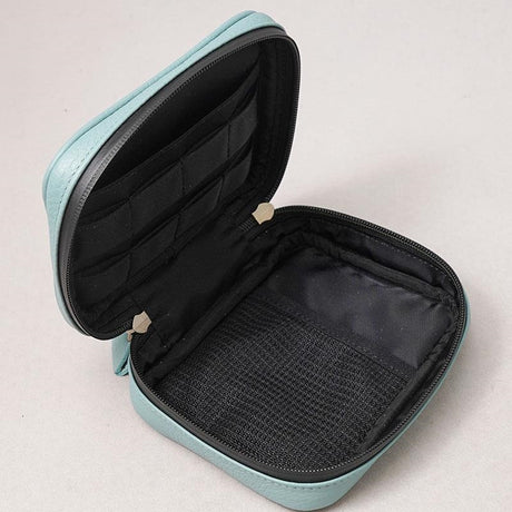 [Genuine_Japanese_Leather_Pouch_for_Guitar_and_Bass_Accessories]_Leather_Utility_Pouch___Square・AQUA_BLUE_04