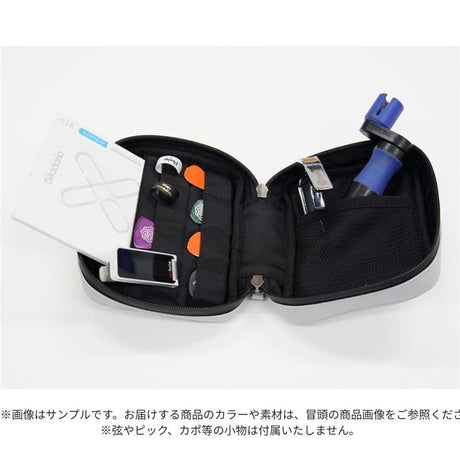 [Genuine_Japanese_Leather_Pouch_for_Guitar_and_Bass_Accessories]_Leather_Utility_Pouch___Square・GRAY_06
