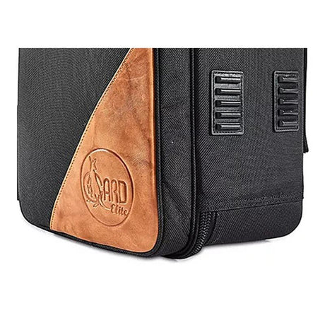 GuardBags_Elite_Series_4-ECSK_Trumpet_Double_Compact_Case，_Black_Cordura_Nylon_with_Brown_Leather_Trim_05