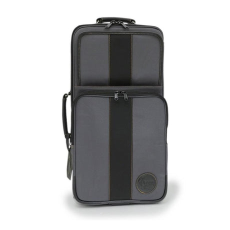 GuardBags_Elite_Series_5-ECSG-K_Trumpet_Triple_Case___Gray_Cordura_Nylon_with_Black_Nylon_Lining_02