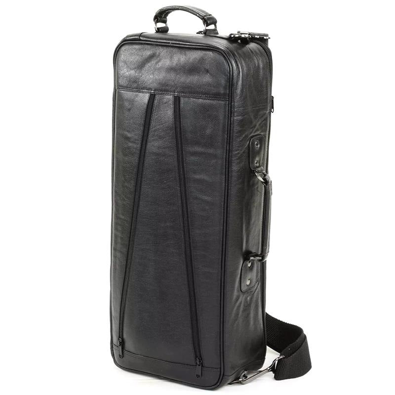 GuardBags_Pro_Series_4-MCLK_Trumpet_Double_Case，_Black_Leather_03