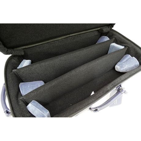 Guard_Bags_Elite_Series_5-ECLG-NB_Trumpet_Triple_Case_with_Gray_Leather_and_Navy_Leather_Trim_03