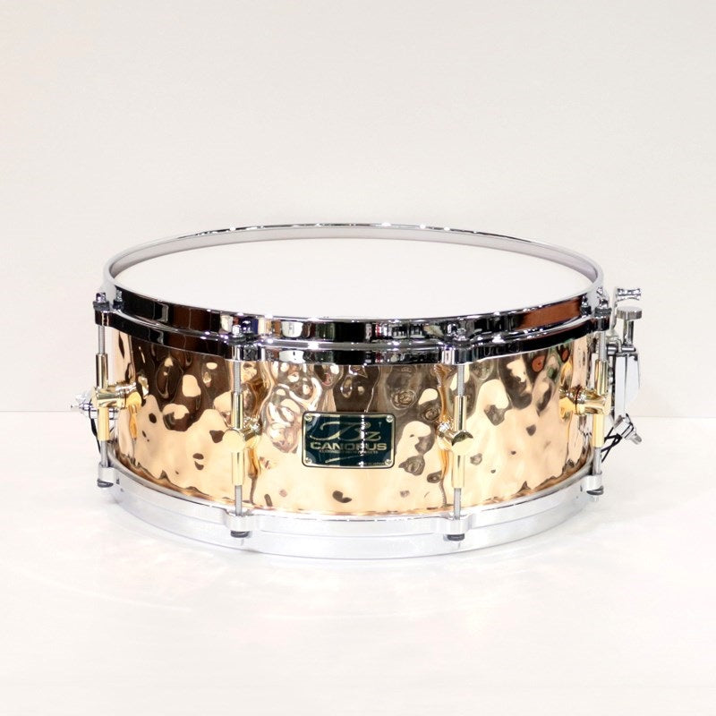 HBZ-1455_[Hammered_Bronze_Snare_Drum_14''×5_5'']_01