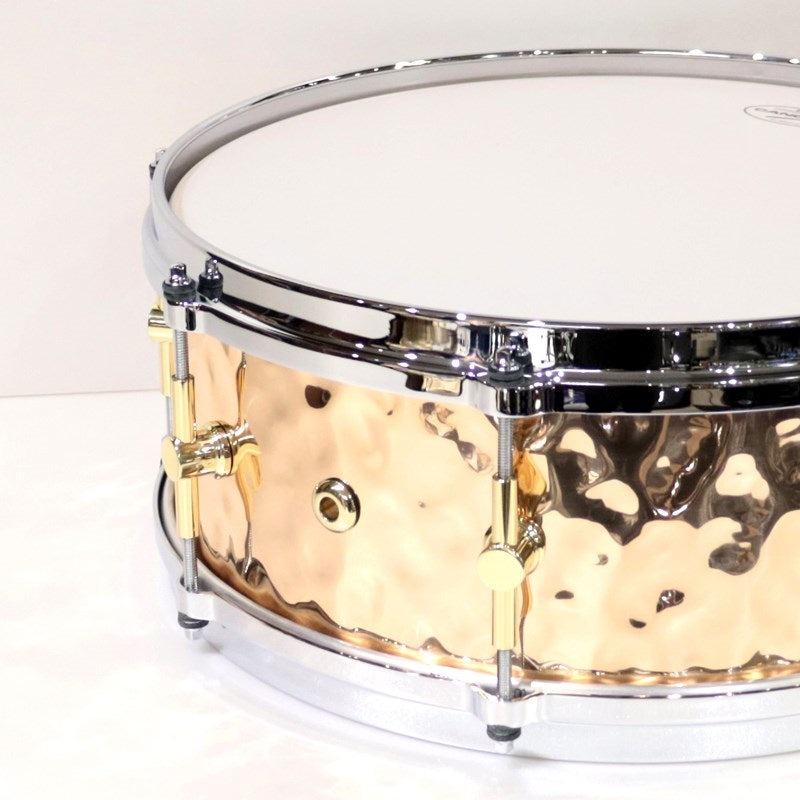 HBZ-1455_[Hammered_Bronze_Snare_Drum_14''×5_5'']_04