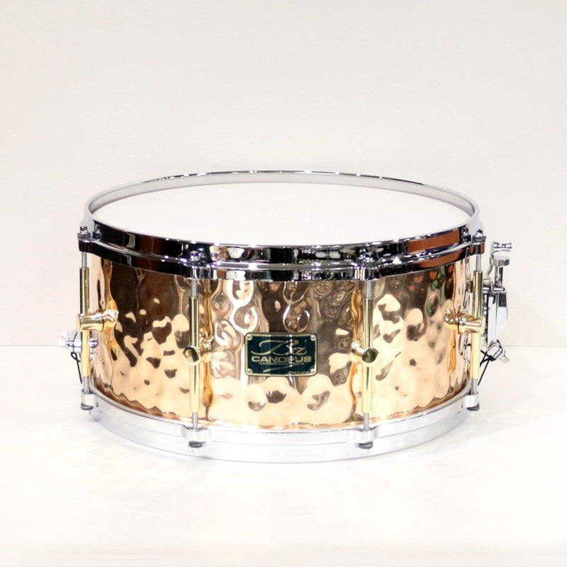 HBZ-1465_[Hammered_Bronze_Snare_Drum_14''×6_5'']_01