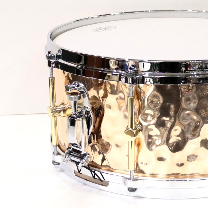 HBZ-1465_[Hammered_Bronze_Snare_Drum_14''×6_5'']_03