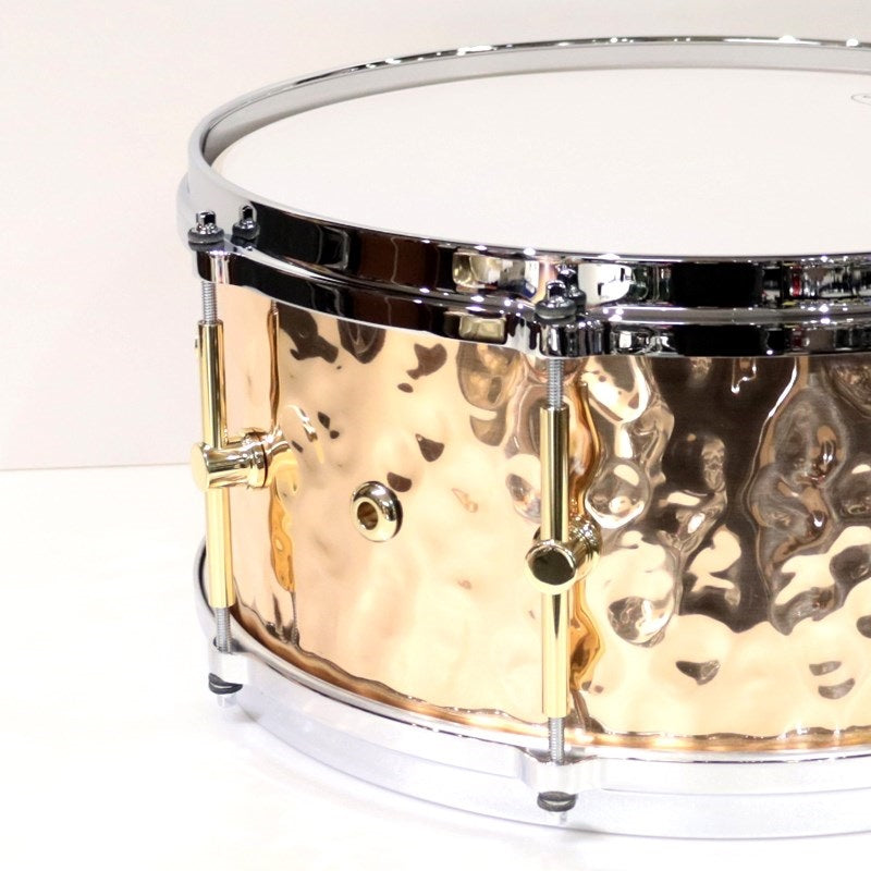 HBZ-1465_[Hammered_Bronze_Snare_Drum_14''×6_5'']_04