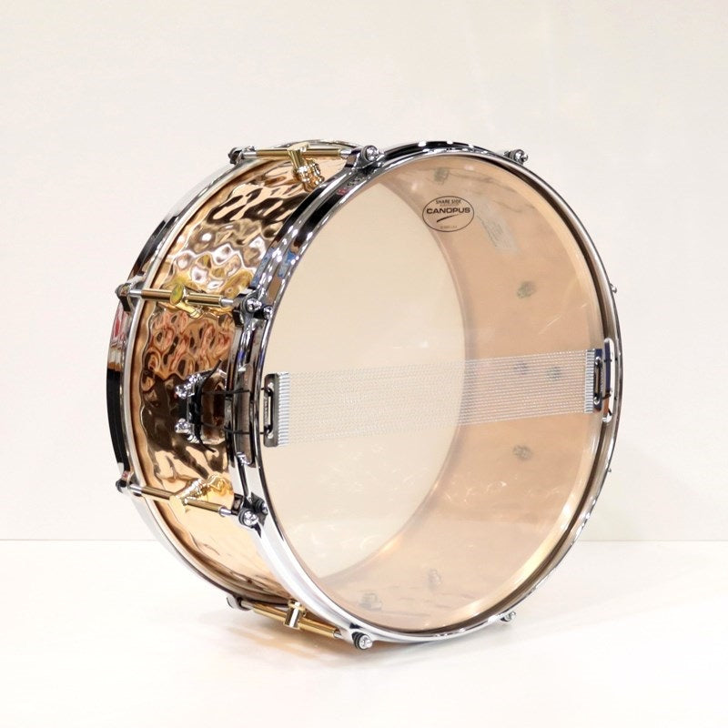 HBZ-1465_[Hammered_Bronze_Snare_Drum_14''×6_5'']_07