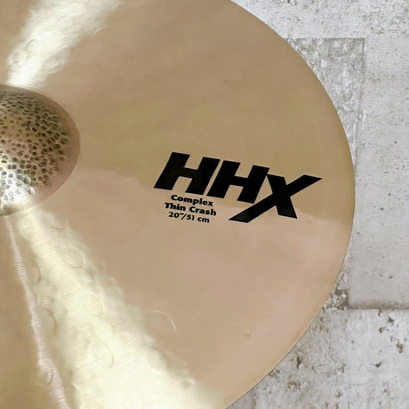 HHX_Complex_Thin_Crash_20_[HHX-20CTC]_[1590g]_[Made_to_Order]_[SABIAN_Selection_Committee_2024_Draste]_02