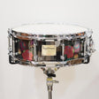 HKRB-1450P_[1mm_Steel_14''×5''_Snare_Drum_-_Hikari_Peony]_[Made_in_Japan]_01