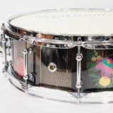 HKRB-1450P_[1mm_Steel_14''×5''_Snare_Drum_-_Hikari_Peony]_[Made_in_Japan]_04