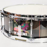 HKRB-1450P_[1mm_Steel_14''×5''_Snare_Drum_-_Hikari_Peony]_[Made_in_Japan]_05