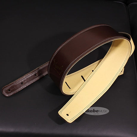 Handmade_Leather_Straps_Leather_&_Leather_Series_2_5inch_Long_Tail_[Dark_Chocolate___Cream]_03