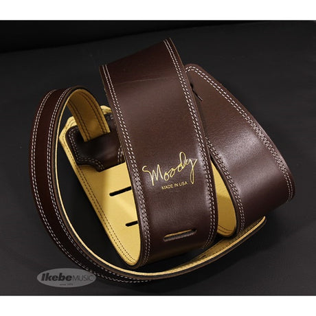Handmade_Leather_Straps_Leather_&_Leather_Series_2_5inch_Standard_Tail_[Dark_Chocolate___Cream]_03