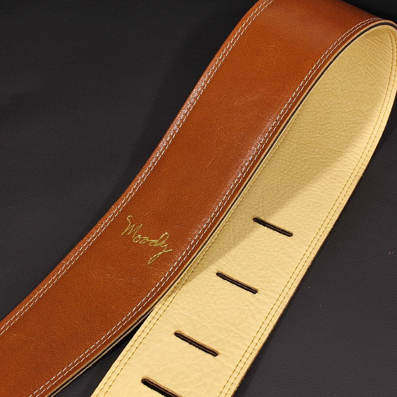 Handmade_Leather_Straps_Leather_&_Leather_Series_2_5inch_Standard_Tail_[Light_Brown___Cream]_02