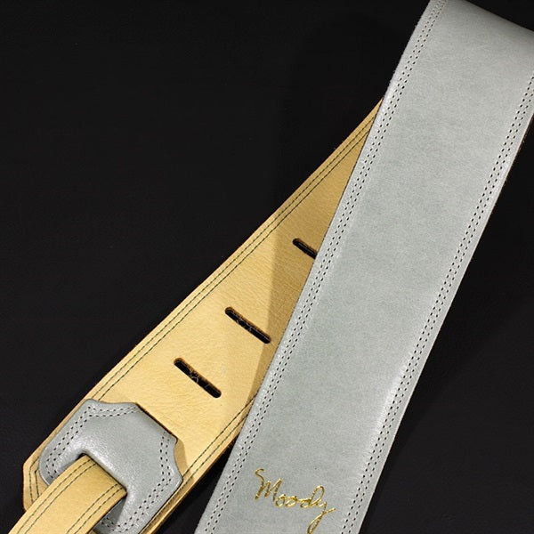 Handmade_Leather_Straps_Leather_&_Leather_Series_2_5inch_Standard_Tail_[Light_Green___Cream]_02