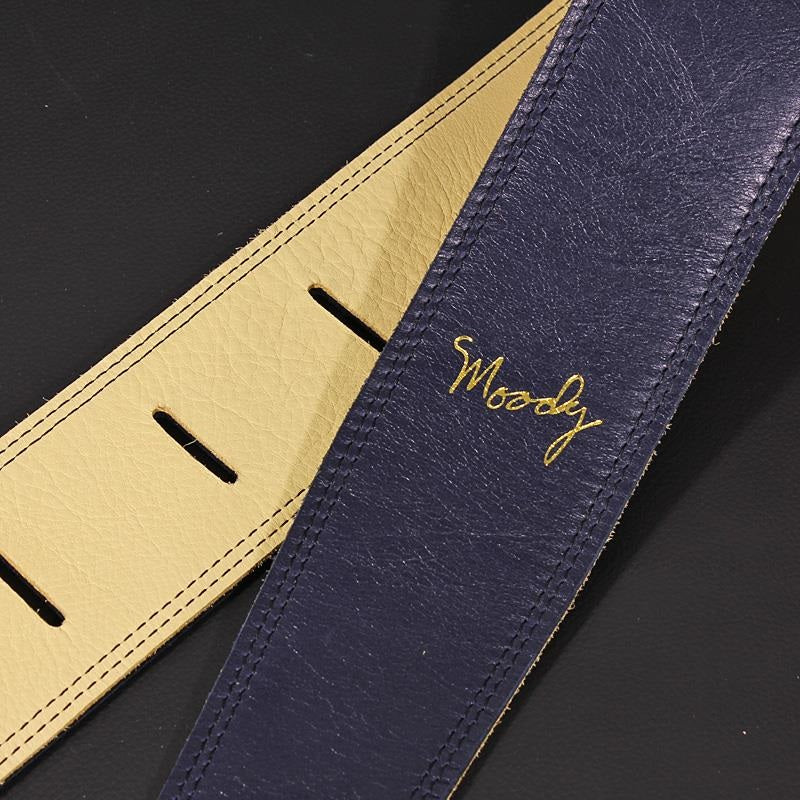 Handmade_Leather_Straps_Leather_&_Leather_Series_2_5inch_Standard_Tail_[Navy___Cream]_02