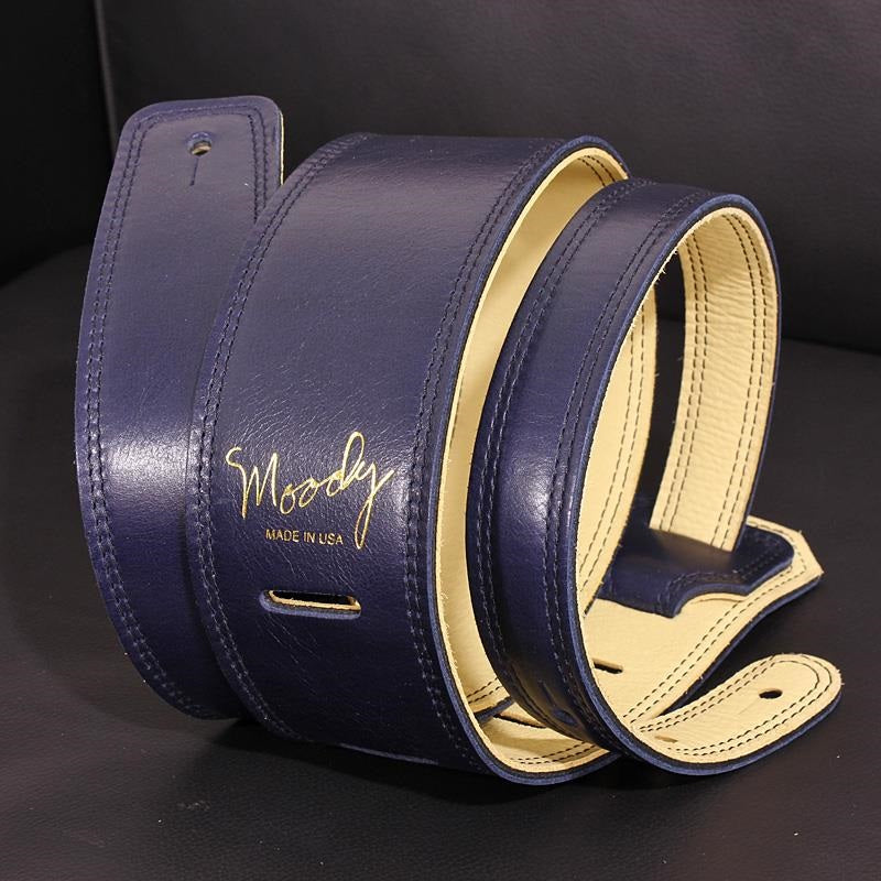 Handmade_Leather_Straps_Leather_&_Leather_Series_2_5inch_Standard_Tail_[Navy___Cream]_03