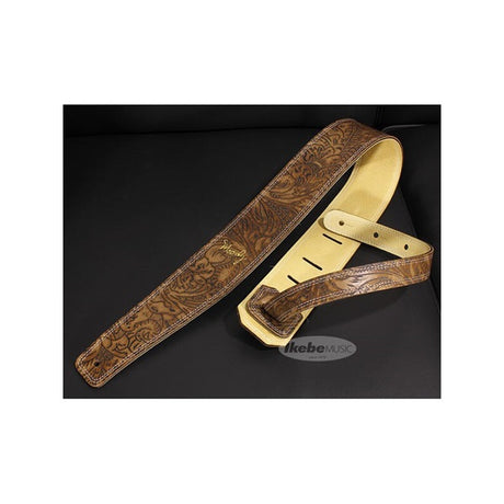 Handmade_Leather_Straps_Leather_&_Leather_Series_2_5inch_Standard_Tail_[Western_Brown___Cream]_01