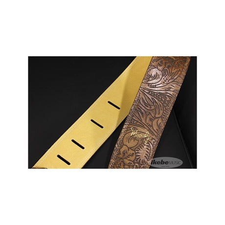 Handmade_Leather_Straps_Leather_&_Leather_Series_2_5inch_Standard_Tail_[Western_Brown___Cream]_02