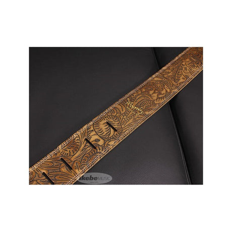 Handmade_Leather_Straps_Leather_&_Leather_Series_2_5inch_Standard_Tail_[Western_Brown___Cream]_03