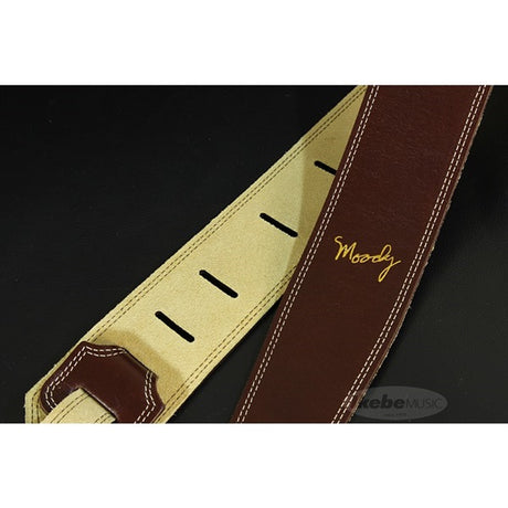 Handmade_Leather_Straps_Leather_&_Suede_Series_2_5inch_Standard_Tail_[Dark_Chocolate___Cream]_02