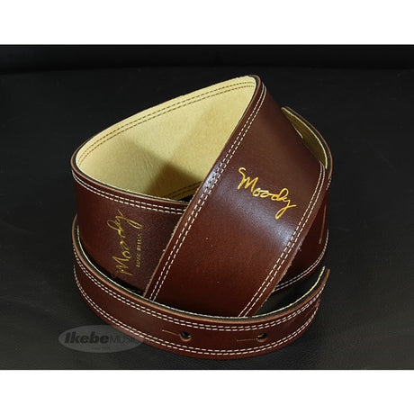 Handmade_Leather_Straps_Leather_&_Suede_Series_2_5inch_Standard_Tail_[Dark_Chocolate___Cream]_03