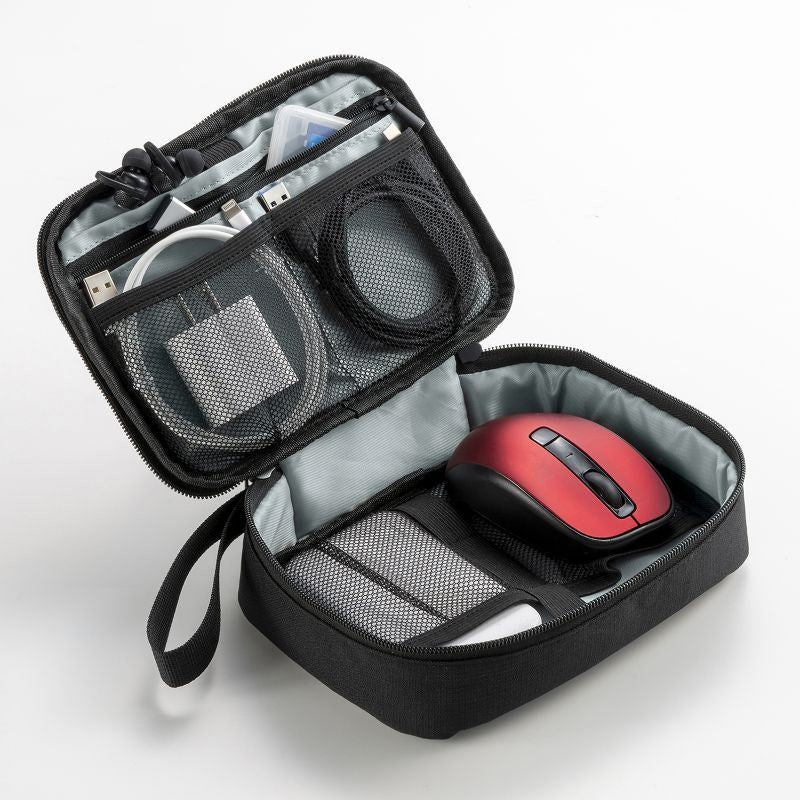 IN-AD11BK_Gadget_Pouch_(Inner_Dimensions__18_5cm，_Depth__12_5cm)_(Sanwa_Supply)_05