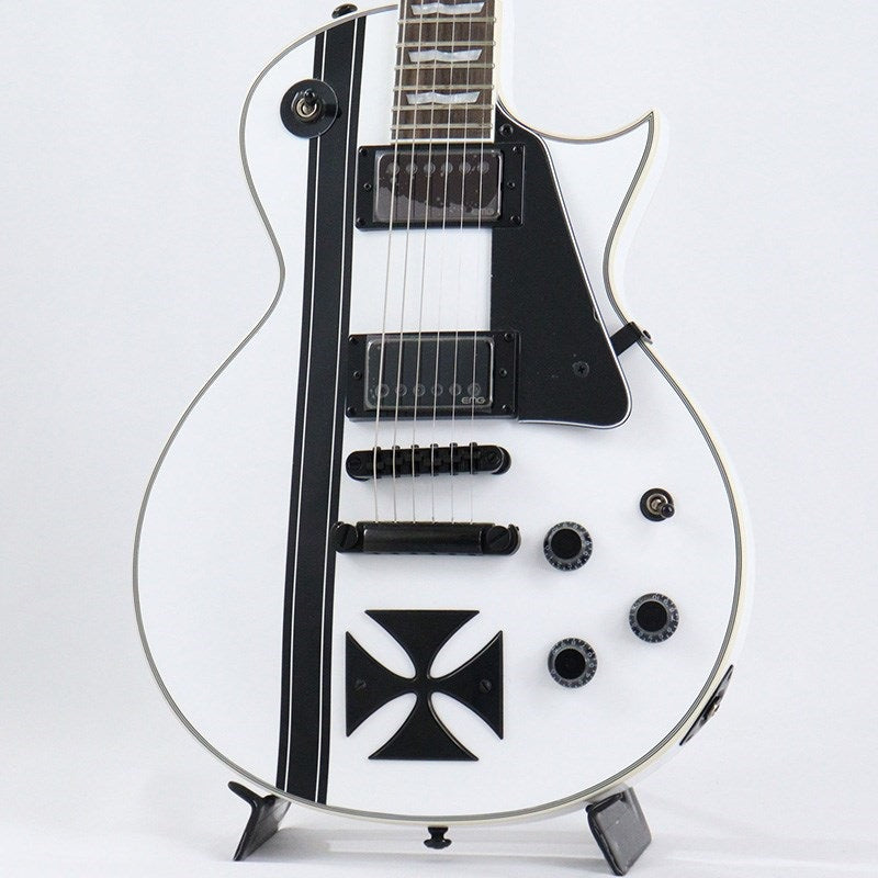 IRON_CROSS_(Snow_White_w_Black_Stripes)_[James_Hetfield_Signature_Model]_01