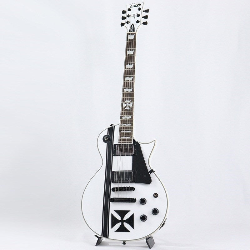 IRON_CROSS_(Snow_White_w_Black_Stripes)_[James_Hetfield_Signature_Model]_02