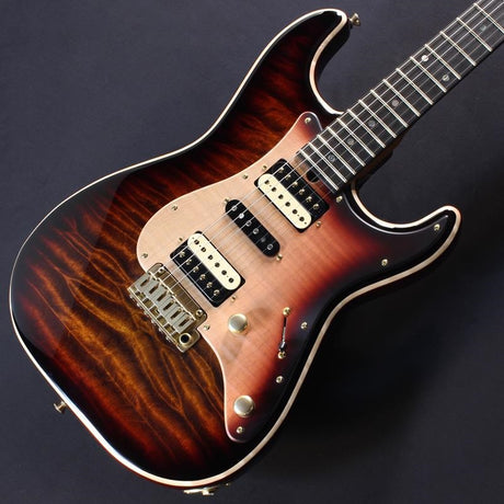 Ikebe_50th_Anniversary_ST-22_Selected_5A_Quilted_Maple_Top_(Tiger_Eye_Burst)_#033311_03