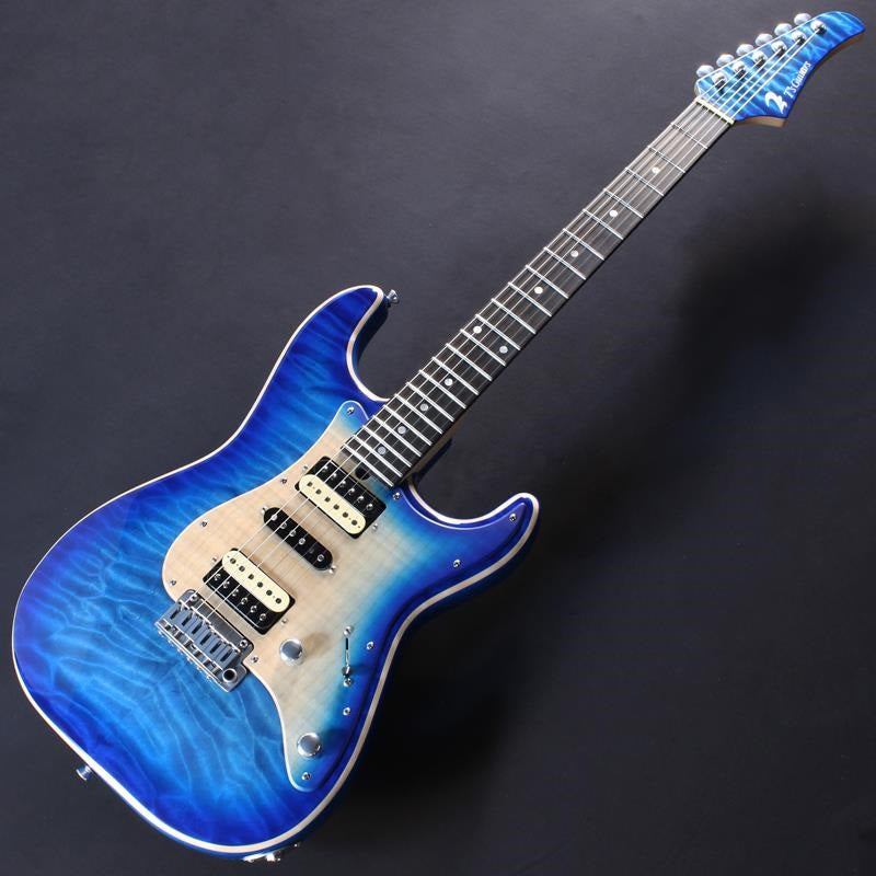 Ikebe_50th_Anniversary_ST-22_Selected_5A_Quilted_Maple_Top_(Trans_Blue_Burst)_#033308_02