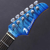 Ikebe_50th_Anniversary_ST-22_Selected_5A_Quilted_Maple_Top_(Trans_Blue_Burst)_#033309_05