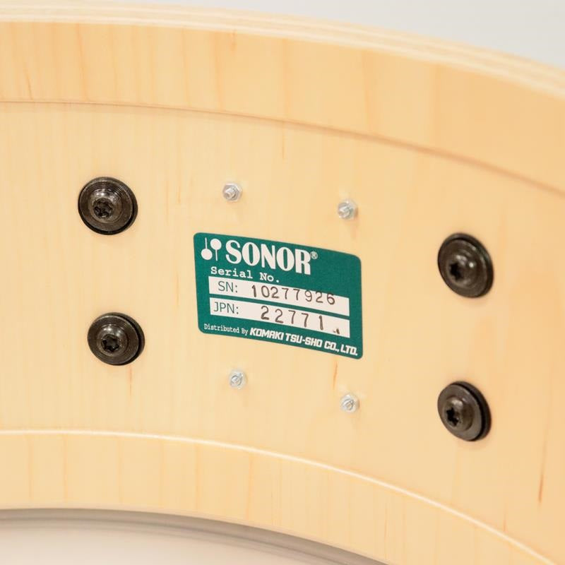 [Ikebe_Musical_Instrument_50th_Anniversary_Model]_SQ2_System_Snare_Drum_-_Maple_Vintage_14x6_-_Blue_Burst_on_Scandinavian_Birch_10