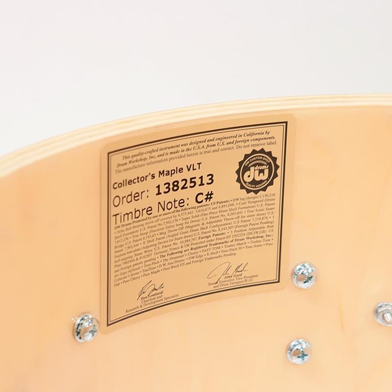 [Ikebe_Musical_Instrument_Store_50th_Anniversary_Model]_DRX60714SSC533_[Collector's_Pure_Maple_Old_Style_VLT_Shell_14x7___Lacquer_Specialty_Natural_To_Regal_Blue_Burst_Over_Koa]_09