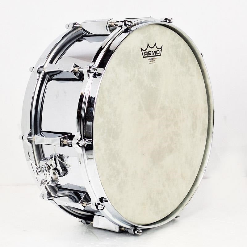 [Ikebe_Osaka_Special!]_Used_SSD11-1455STS_[Steve_Smith_Signature_Snare_14__x_5_5_]_[Includes_SONOR_logo_semi-hard_case]_04