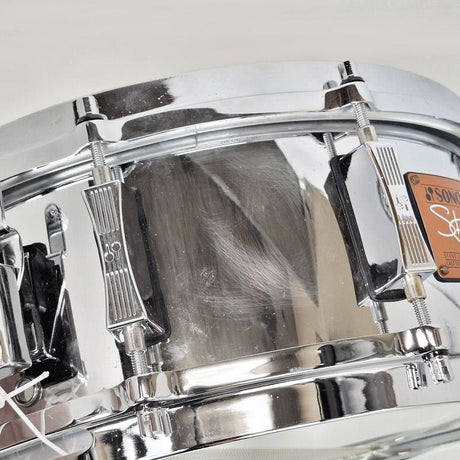 [Ikebe_Osaka_Special!]_Used_SSD11-1455STS_[Steve_Smith_Signature_Snare_14__x_5_5_]_[Includes_SONOR_logo_semi-hard_case]_08