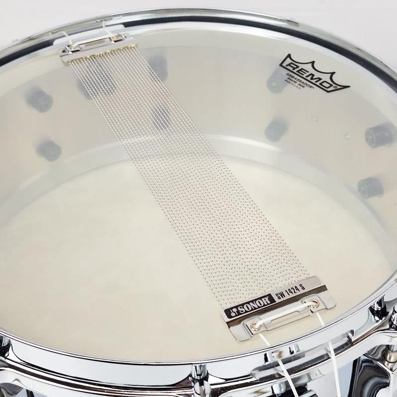 [Ikebe_Osaka_Special!]_Used_SSD11-1455STS_[Steve_Smith_Signature_Snare_14__x_5_5_]_[Includes_SONOR_logo_semi-hard_case]_09