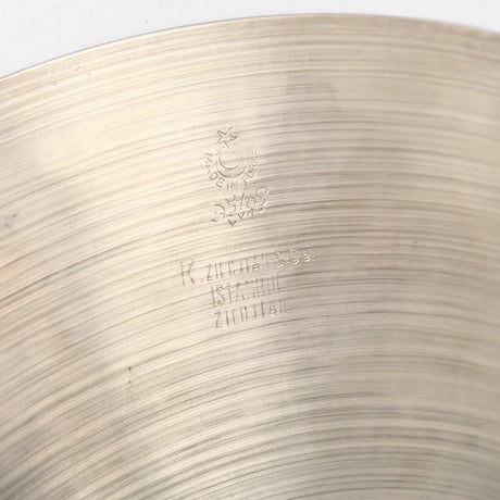 Istanbul_K_Zildjian_HiHats_14_pair_[Older_new_stamp_(1967-1977)][905g_995g]【Vintage】_08
