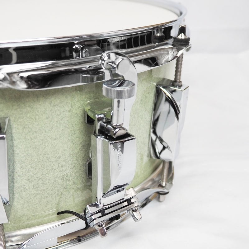 JSB-1455-IWS-LQ_Ice_White_Sparkle_[Blade_II_YAIBA_Birch_Snare_Drum_14×5_5]_06