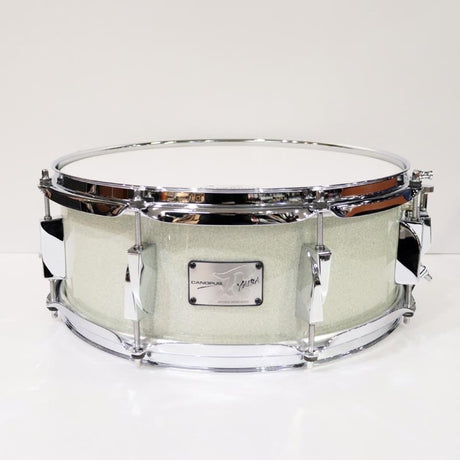 JSB-1455-IWS-LQ_[YAIBA_II_Birch_Snare_Drum_14__x_5_5__-_Ice_White_Sparkle]_[In-Store_Display_Special_Price]_01