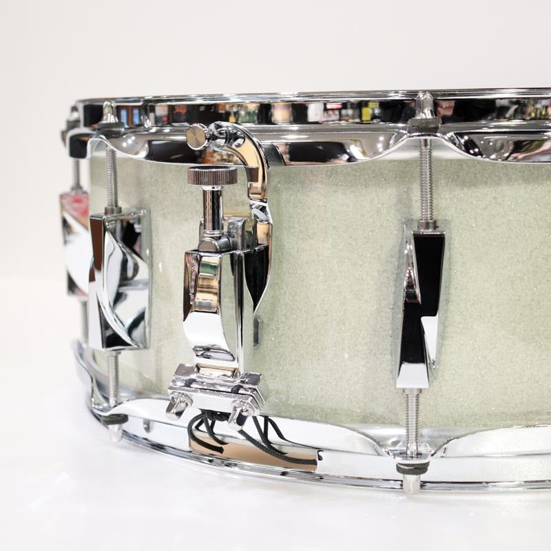 JSB-1455-IWS-LQ_[YAIBA_II_Birch_Snare_Drum_14__x_5_5__-_Ice_White_Sparkle]_[In-Store_Display_Special_Price]_03