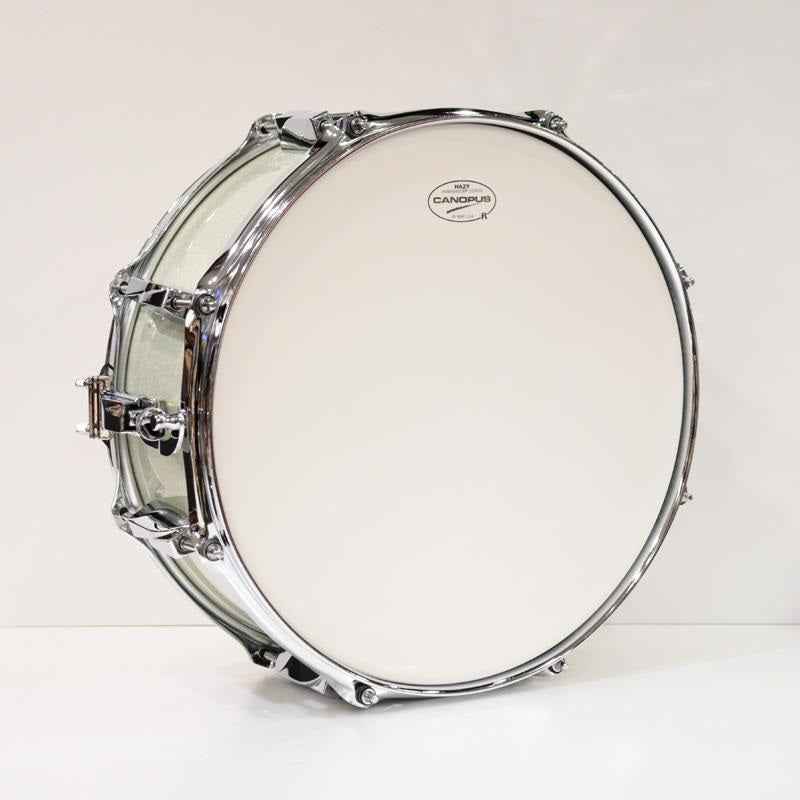 JSB-1455-IWS-LQ_[YAIBA_II_Birch_Snare_Drum_14__x_5_5__-_Ice_White_Sparkle]_[In-Store_Display_Special_Price]_06