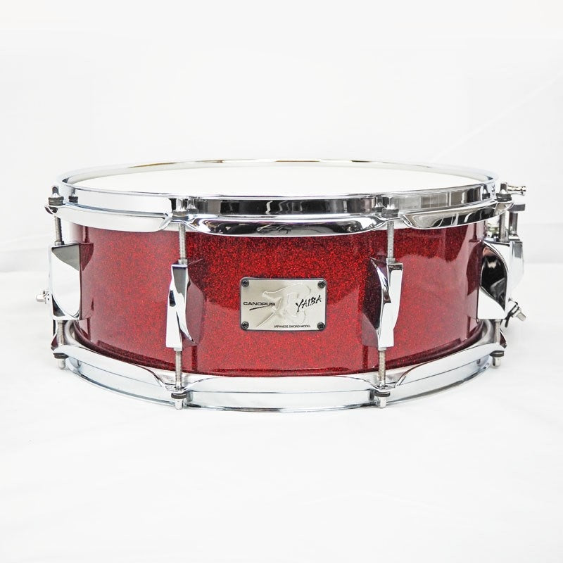 JSM-1455-DRS-LQ_Dark_Red_Sparkle_[Blade_II_YAIBA_Maple_Snare_Drum_14×5_5]_01