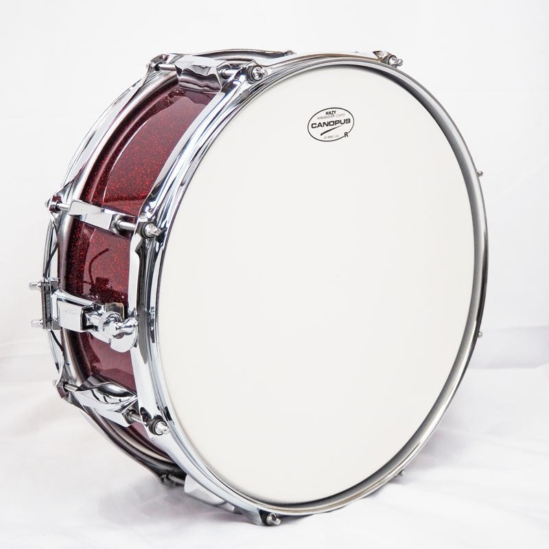 JSM-1455-DRS-LQ_Dark_Red_Sparkle_[Blade_II_YAIBA_Maple_Snare_Drum_14×5_5]_04