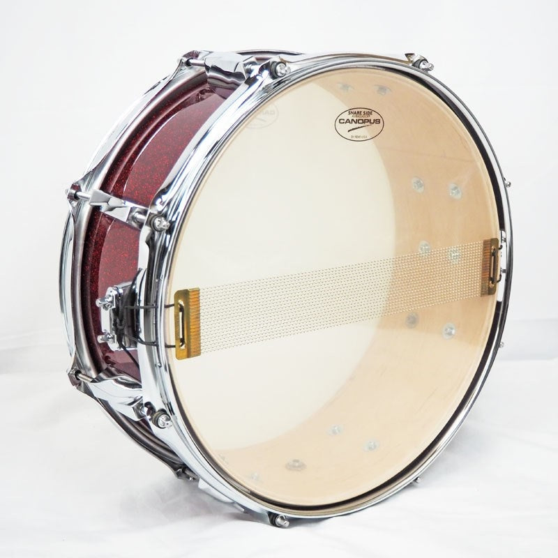 JSM-1455-DRS-LQ_Dark_Red_Sparkle_[Blade_II_YAIBA_Maple_Snare_Drum_14×5_5]_05
