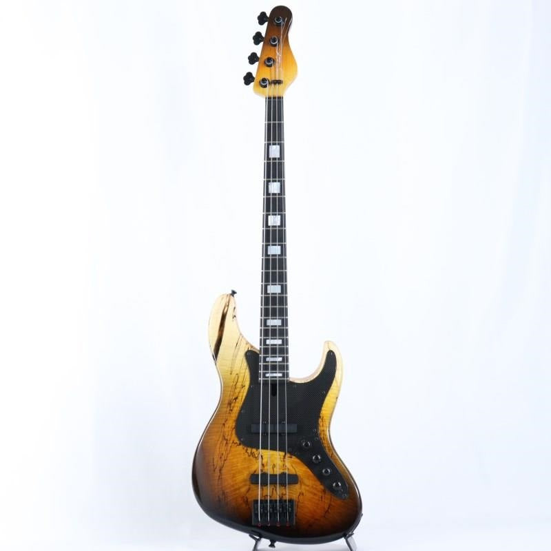 JXB4_USA_CUSTOM_Spalted_Maple_Top_(Gloss_Spalted_Caramel_Fade)_[2025_NAMM_Show_Exhibit_Model]_02