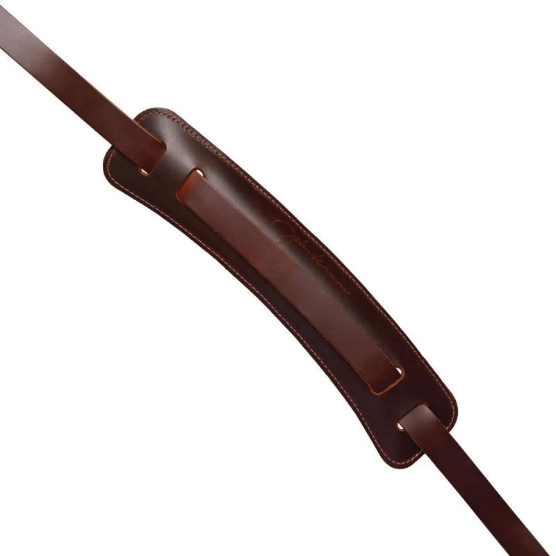 John_Lennon_Guitar_Strap_[Brown_Leather_with_Shoulder_Pad_19JL01]_02